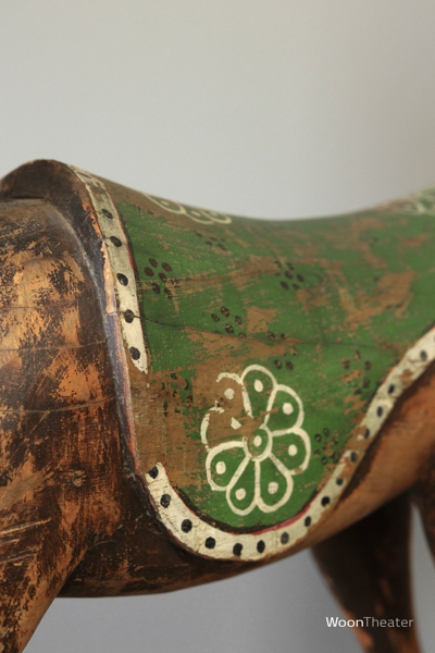 Vintage houten beeld | kameel