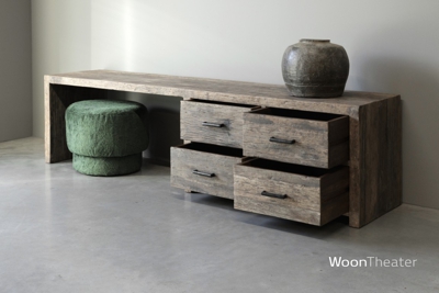 Tv dressoir oud hout 