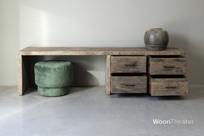 Tv dressoir oud hout 