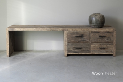 Tv dressoir oud hout 