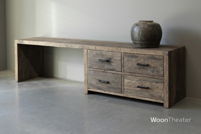 Tv dressoir oud hout 