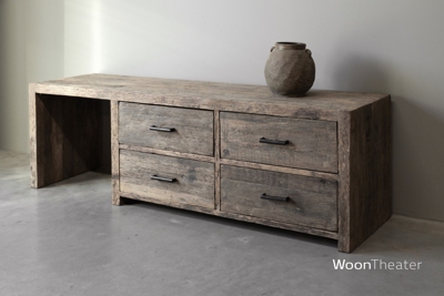Tv dressoir oud hout