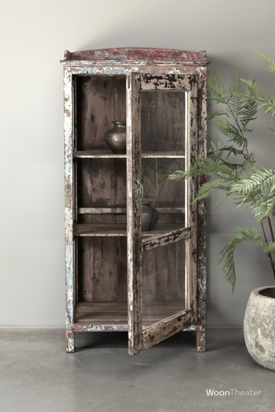 Authentieke vitrinekast | India