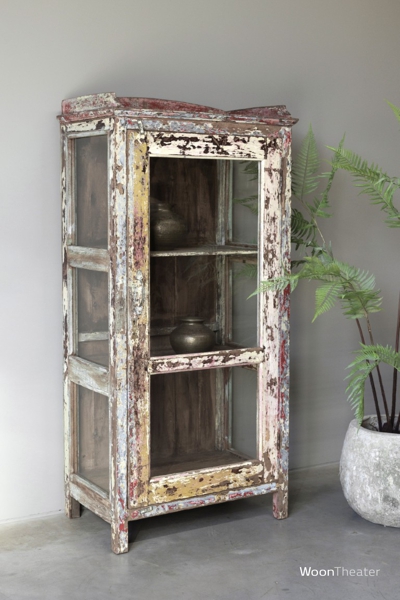 Authentieke vitrinekast | India