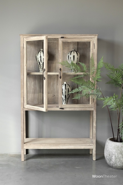 Vintage vitrinekast