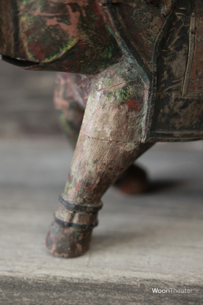 Vintage houten olifant | India