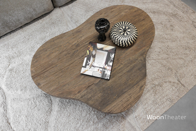 Salontafel organische vorm | oud hout | Austin