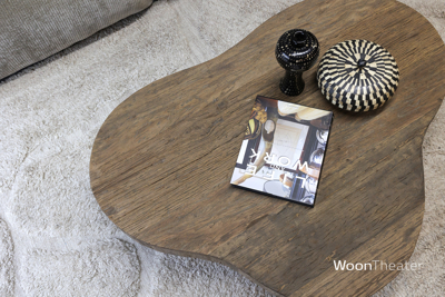 Salontafel organische vorm | oud hout | Austin
