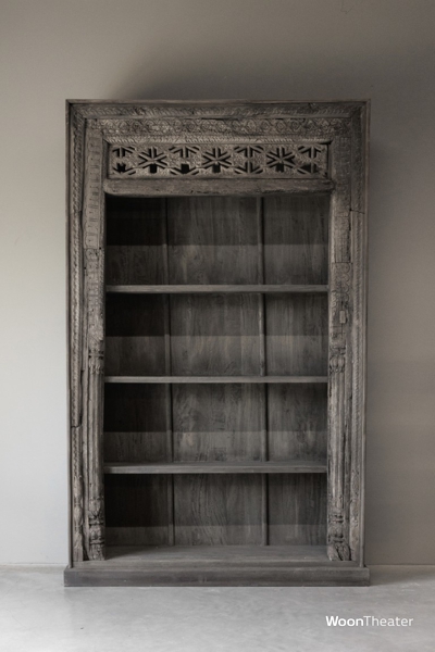 Origineel oude boekenkast | India