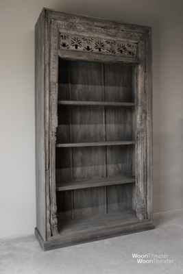 Origineel oude boekenkast | India