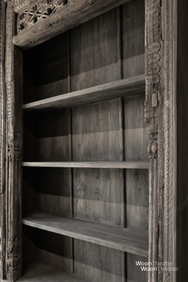 Origineel oude boekenkast | India