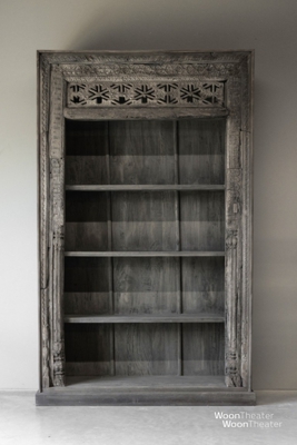 Origineel oude boekenkast | India