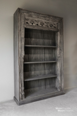 Origineel oude boekenkast | India