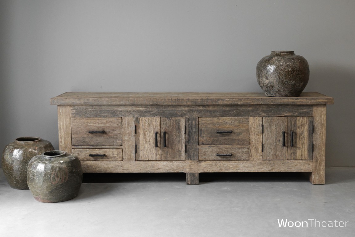 Robuust (tv) dressoir | oud hout | Oakland