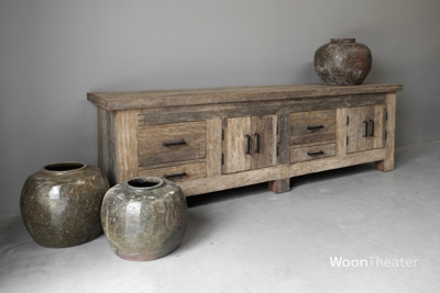 Robuust (tv) dressoir | oud hout | Oakland