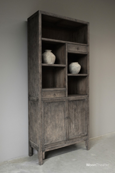 Oude boekenkast | landelijke stijl