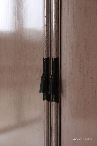 2 deurs kastje | antiek rose