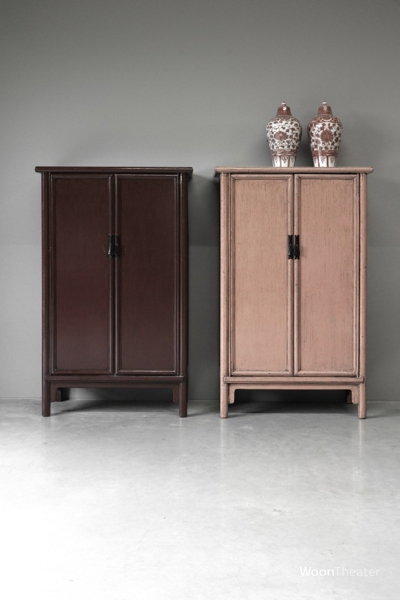 2 deurs kastje | antiek rose