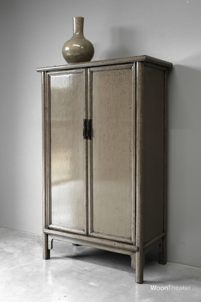 2 deurs kastje | bruin