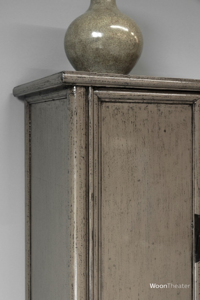 2 deurs kastje | bruin