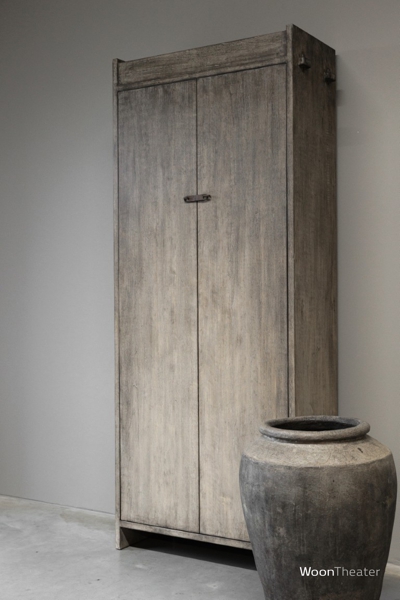 2 deurs kast | oud hout