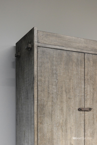 2 deurs kast | oud hout