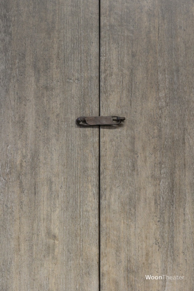 2 deurs kast | oud hout