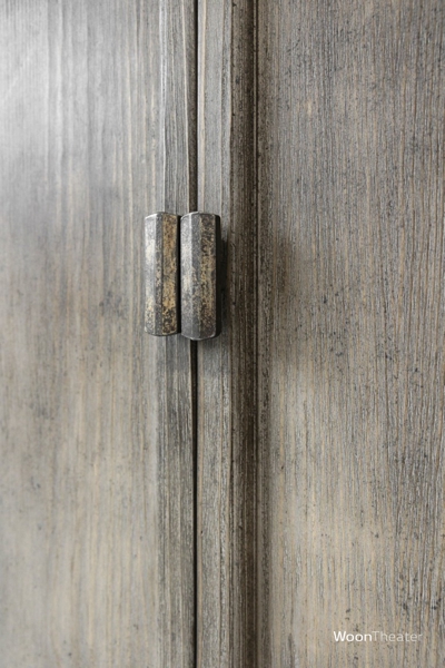 Vitrinekast oud hout | Patine