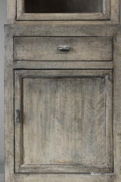 Vitrinekast | Patine rechts