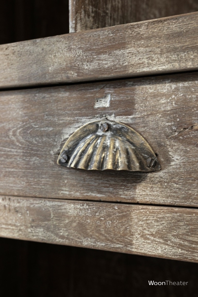 Origineel oude vitrinekast | rustiek