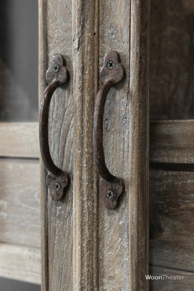 Origineel oude vitrinekast | rustiek