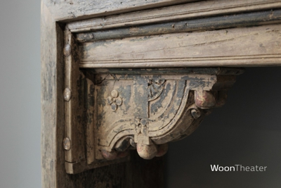 Unieke oude wandtafel | India