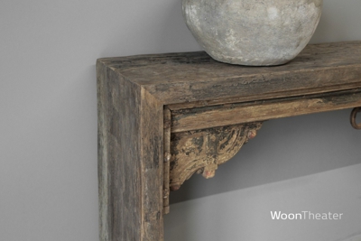 Unieke oude wandtafel | India