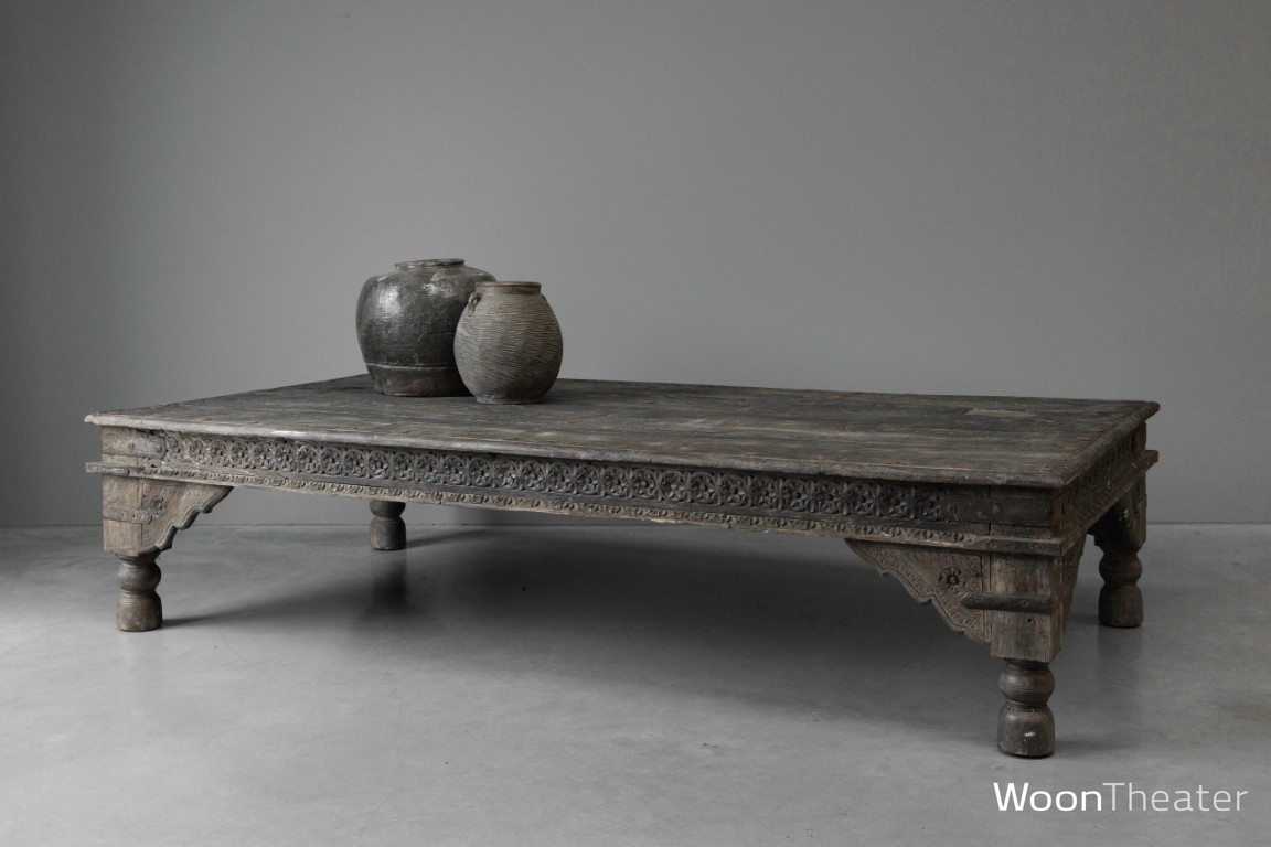 Origineel oude salontafel | India
