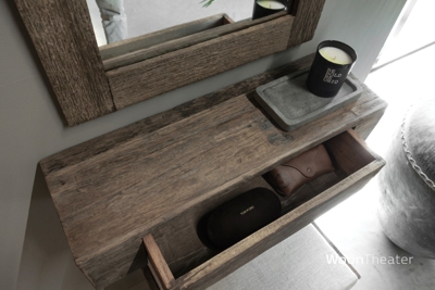 Rustieke wandplank met lade | Berlijn | Capital Collection
