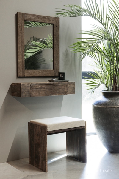 Rustieke wandplank met lade | Berlijn | Capital Collection