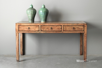 Origineel oude wandtafel 