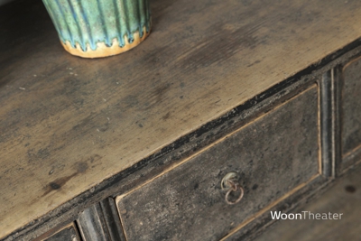 Origineel oude wandtafel 