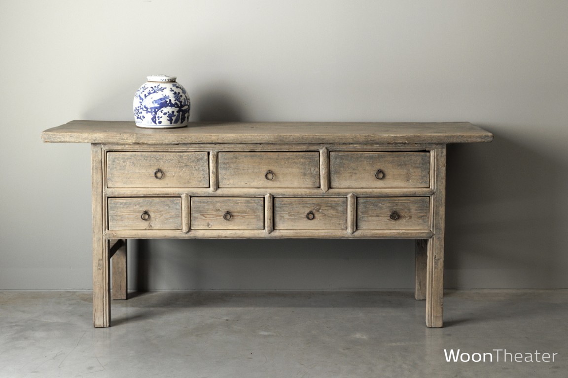 Origineel oude wandtafel