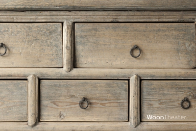 Origineel oude wandtafel