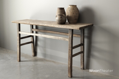 Origineel oude wandtafel 