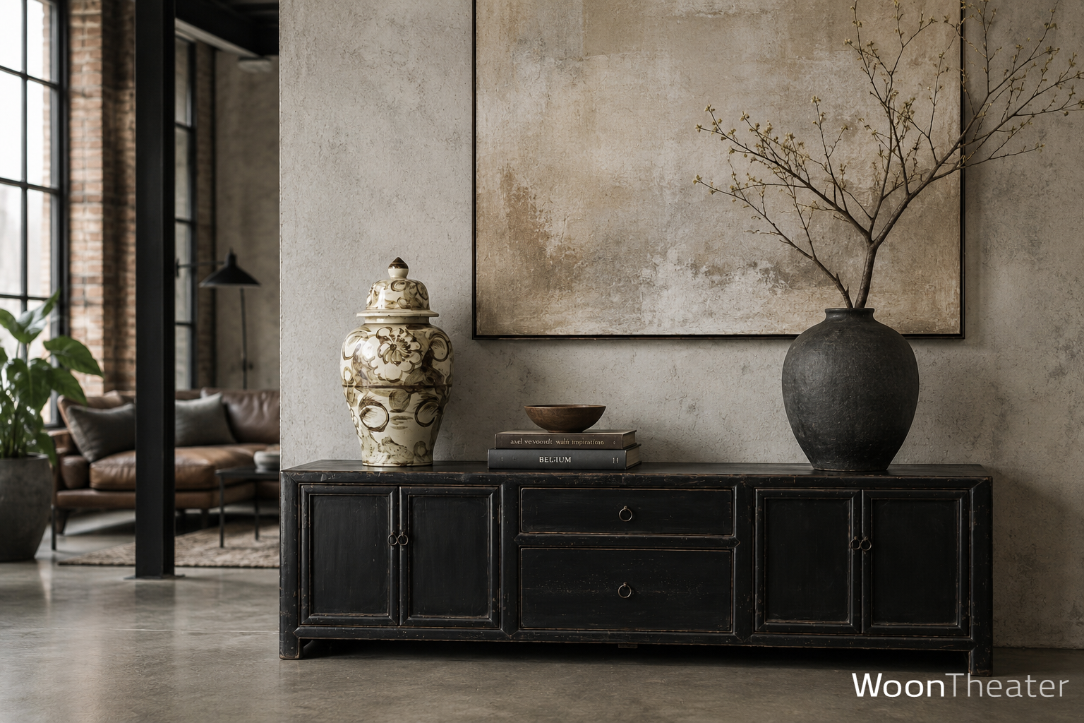 Origineel oud dressoir laag | China