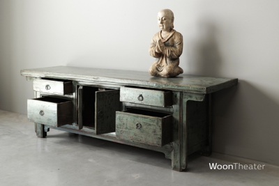 Origineel oud dressoir laag 