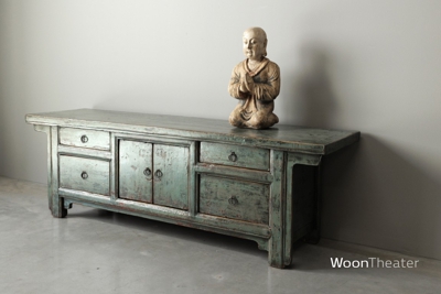 Origineel oud dressoir laag 
