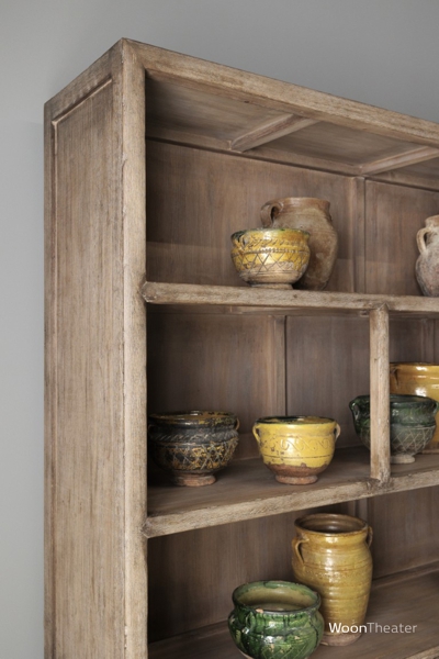 Boekenkast oud hout