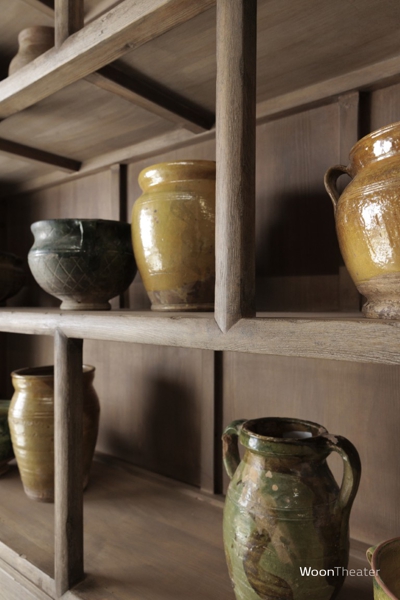 Boekenkast oud hout