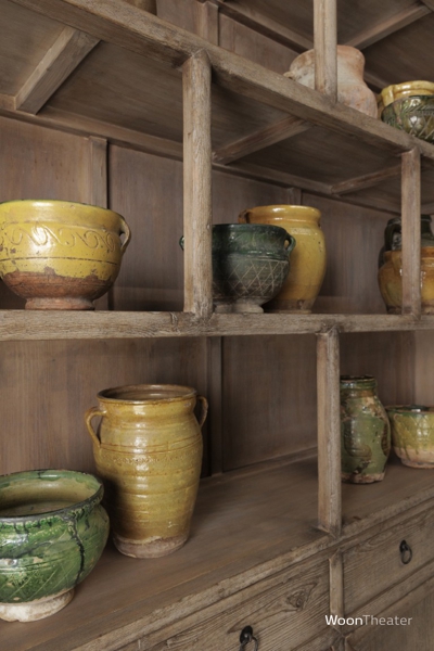 Boekenkast oud hout
