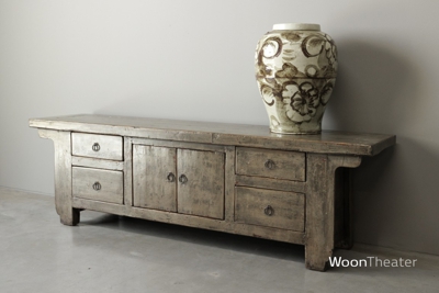 Origineel oud dressoir laag