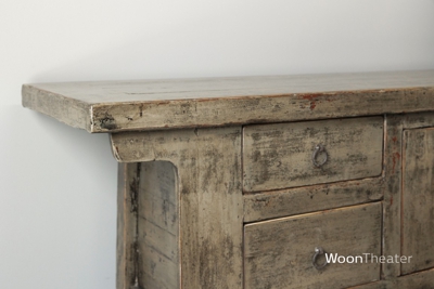 Origineel oud dressoir laag