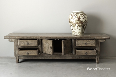 Origineel oud dressoir laag